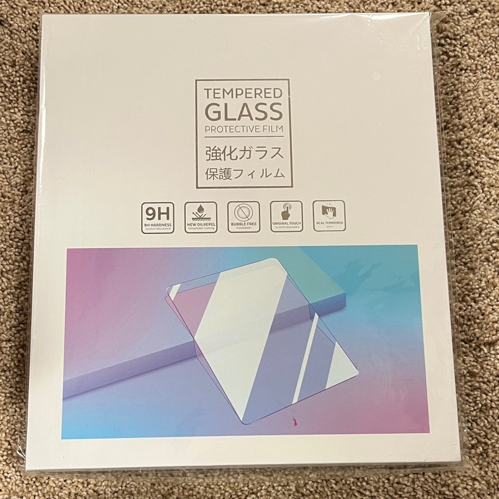 Tempered Glass Protective Film Screen Protector - Iridescent Packaging